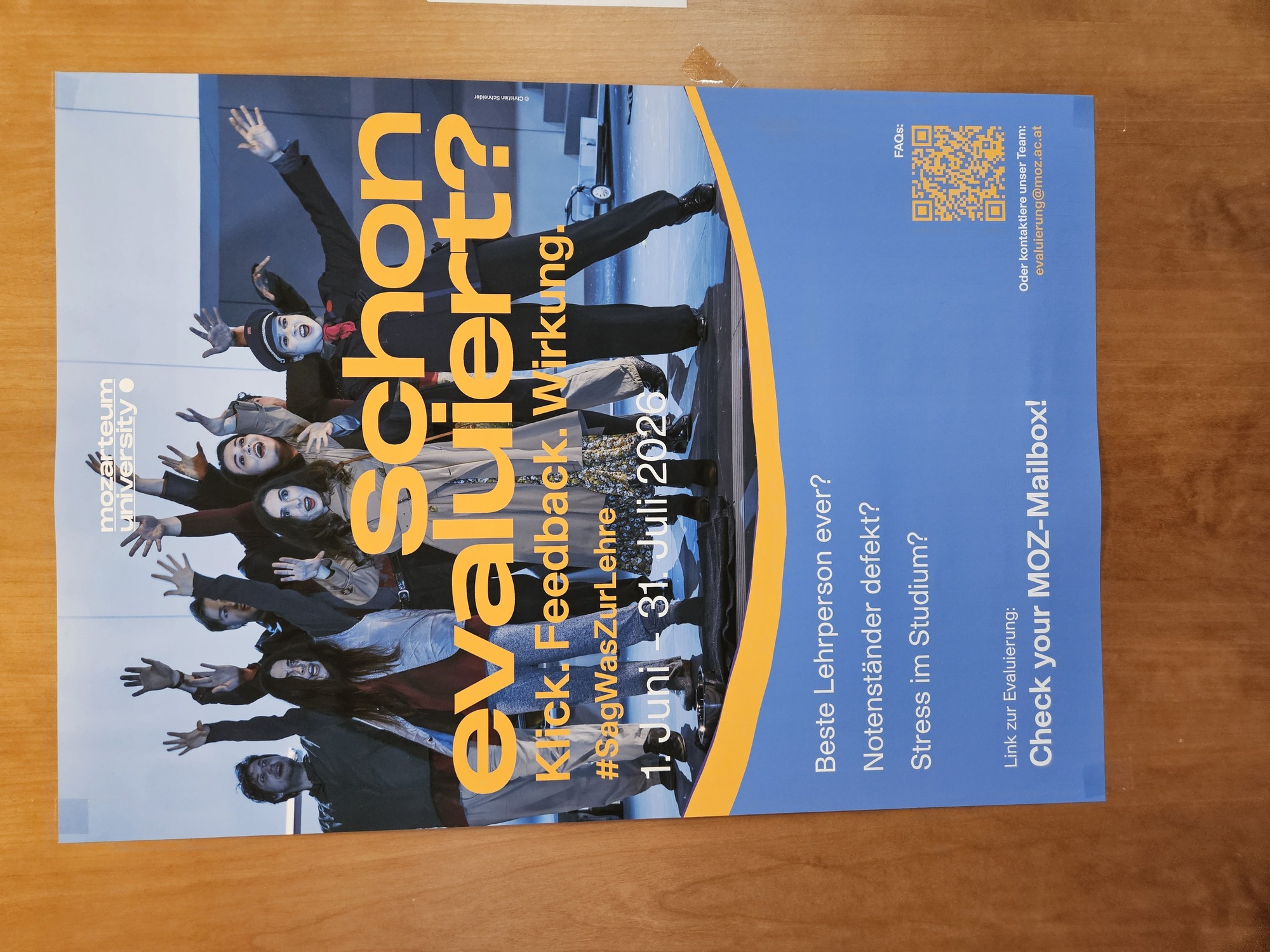 Poster Schon Evaluiert